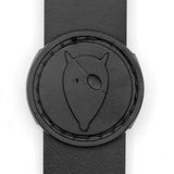 Collare per cani Morso impermeabile riciclato nero nero