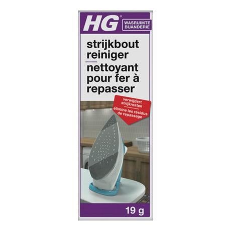 Hg detergente per ferro 50 grammi rimuove i residui neri ostinati della stiratura