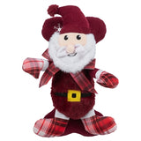 Trixie Set regalo di Natale con osso e tessuto peluche di Babbo Natale