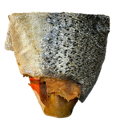 La pelle di salmone affumicato di Fred