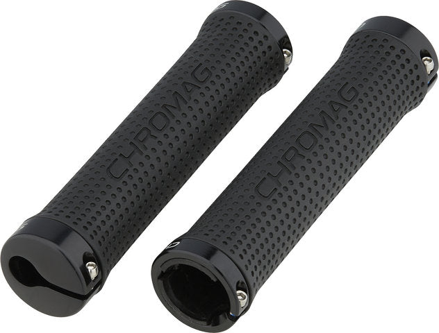Blocco base Chromag sulle manopole del manubrio