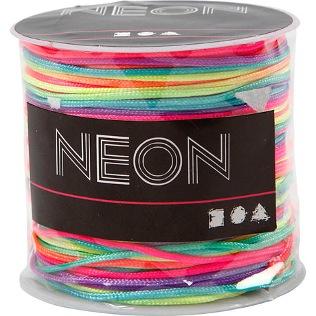 Azienda creativa https: www.cchobby.nl macrame-cord-thickness-1-mm-neon-colors-28-m-1-roll