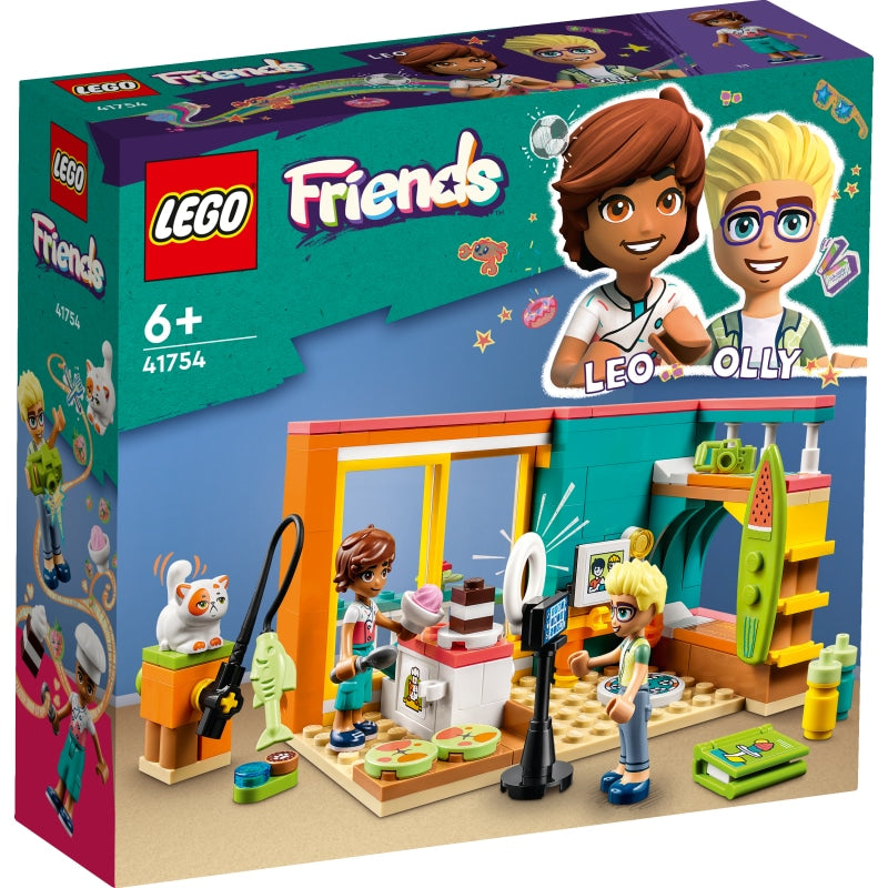 Lego Friends - Giocattolo costruibile per la stanza di Leo (41754)