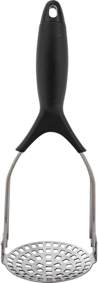 Schiacciapatate Westmark, pieghevole per riporre in modo salvaspazio, plastica in acciaio inossidabile, speciale, nero argento, 61282270