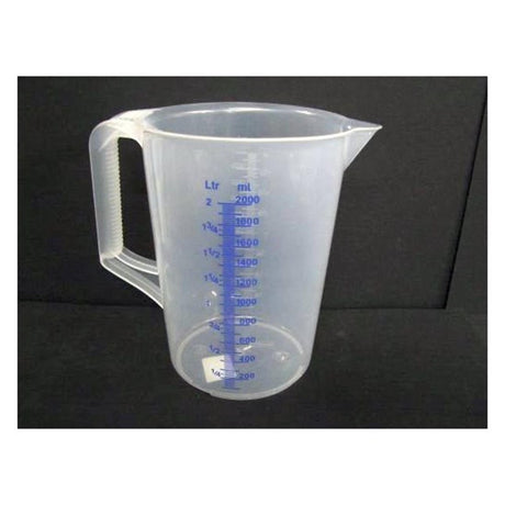 Misurino da 2,0 litri in pp, misurino in plastica da 2 litri