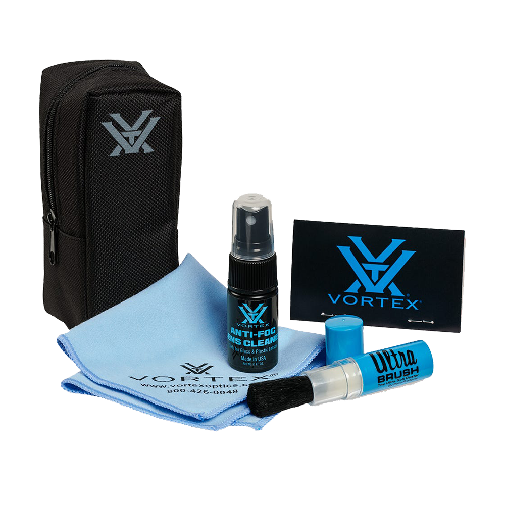Kit da campo per la pulizia delle lenti senza nebbia Vortex
