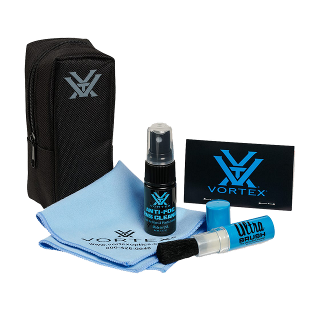 Kit da campo per la pulizia delle lenti senza nebbia Vortex