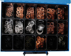 Assortimento di anelli di tenuta Dresselhaus sort.rondelle universali
