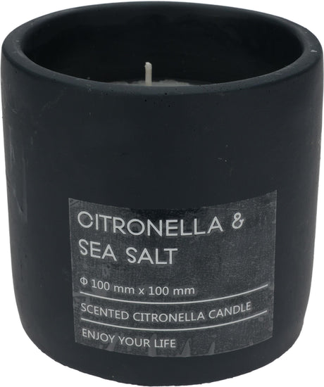 Candela Pro Garden alla citronella in vaso 10 cm antracite