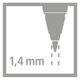 Stabilo easyergo 1.4 - ricarica matita - ricariche - 6 pezzi