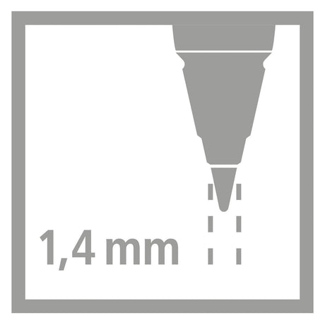 Stabilo easyergo 1.4 - ricarica matita - ricariche - 6 pezzi
