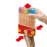 Stabilo point 88 - fineliner - colorparade - set da 20 pezzi