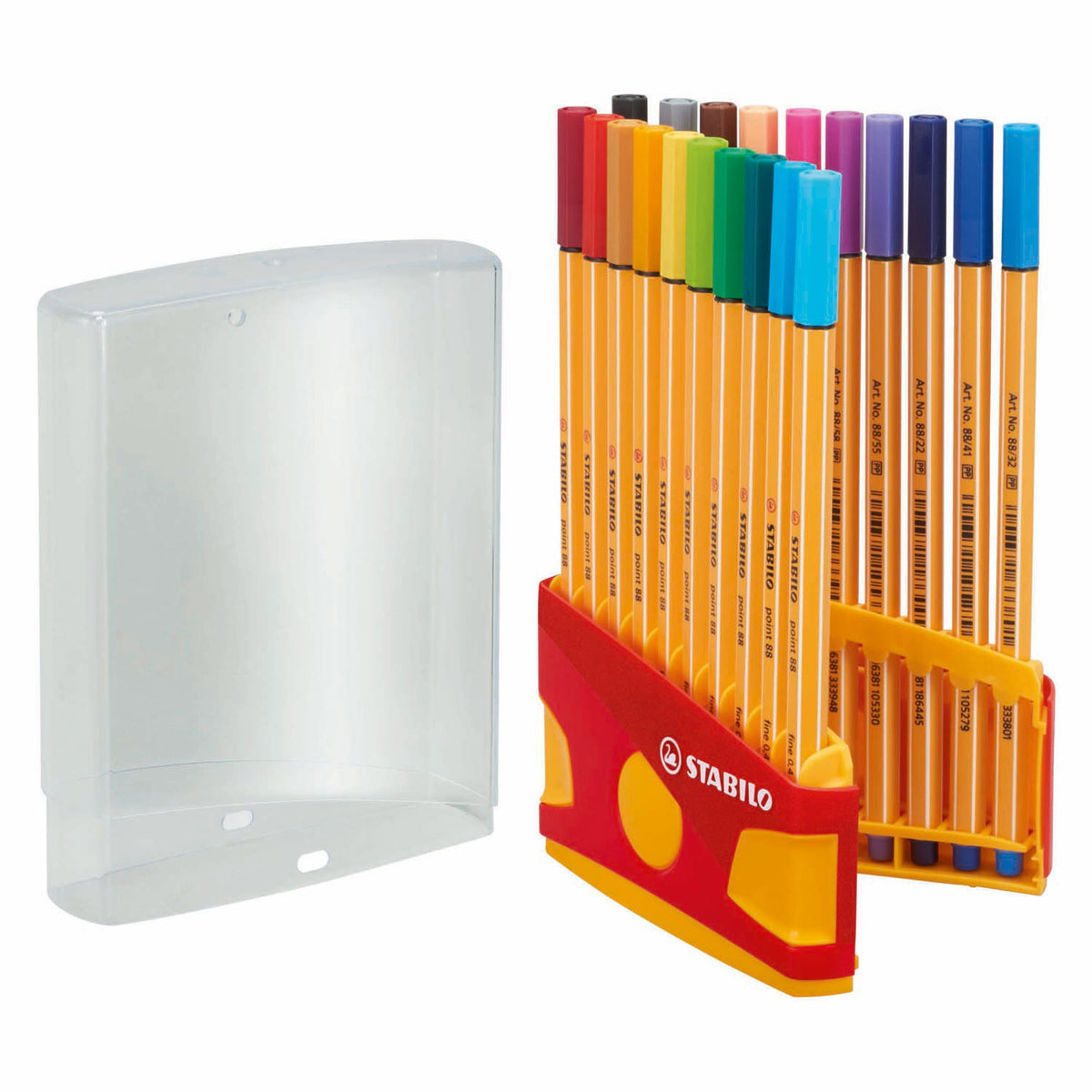 Stabilo point 88 - fineliner - colorparade - set da 20 pezzi