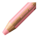 Stabilo Woody 3 in 1 - matita colorata multitalento - rosa pastello