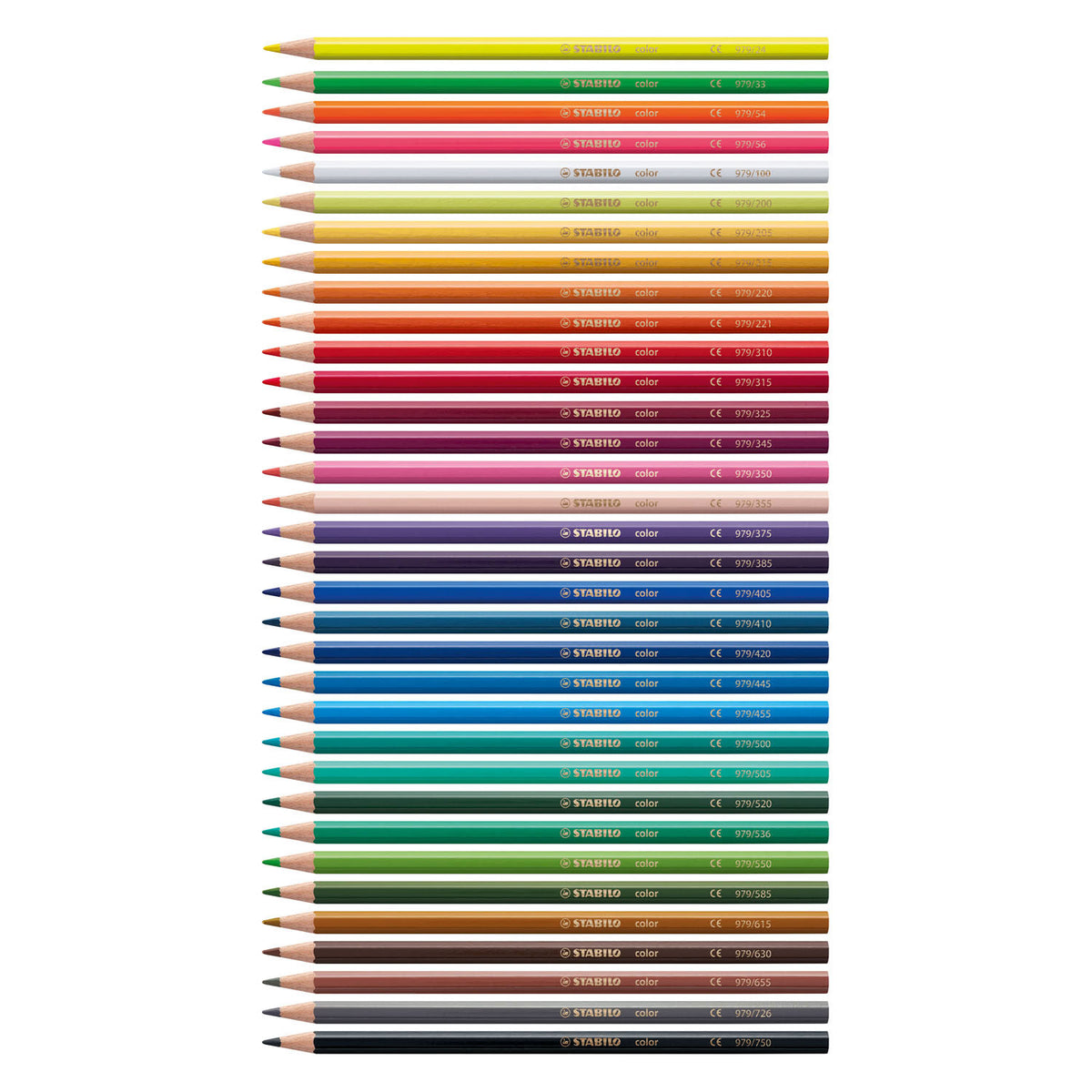 Stabilo color - matita colorata - set da 24 pezzi