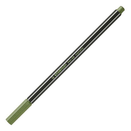 Stabilo pen 68 metallizzato - pennarello - verde chiaro (68 843)