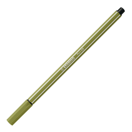 Penna Stabilo 68 - pennarello - verde fango (68 37)