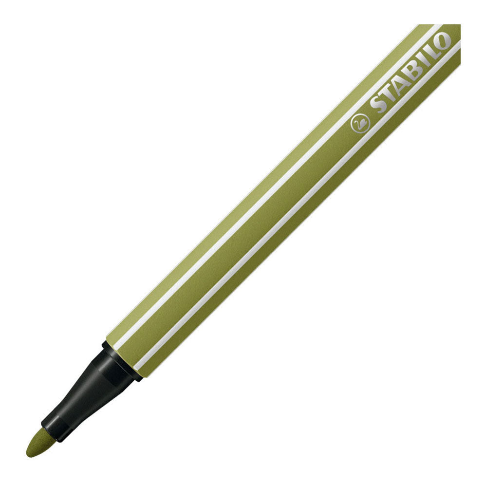 Penna Stabilo 68 - pennarello - verde fango (68 37)