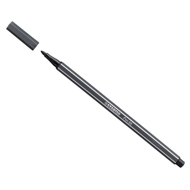 Stabilo pen 68 - pennarello - grigio freddo intenso (68 97)