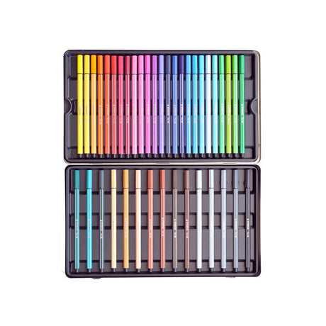Stabilo pen 68 - pennarello - scatola in metallo da 40 pezzi