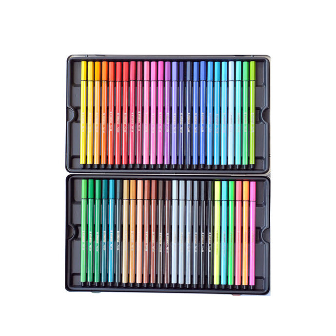 Stabilo pen 68 - pennarello - scatola in metallo da 50 pezzi