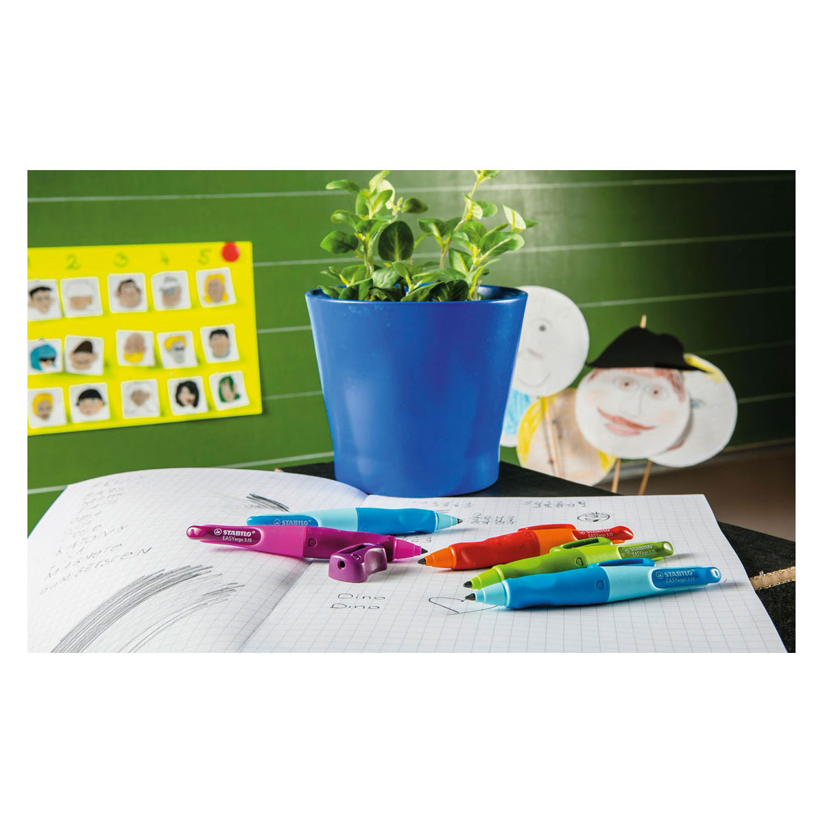 Stabilo easy ergo 3.15 sinistro rosa