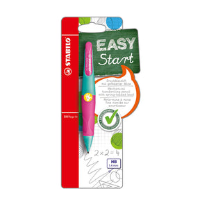 Stabilo easyergo 1.4 - portamine ergonomico - per mancini - rosa fluo