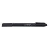 Stabilo pointmax - fineliner punta rigida - nero (488 46)