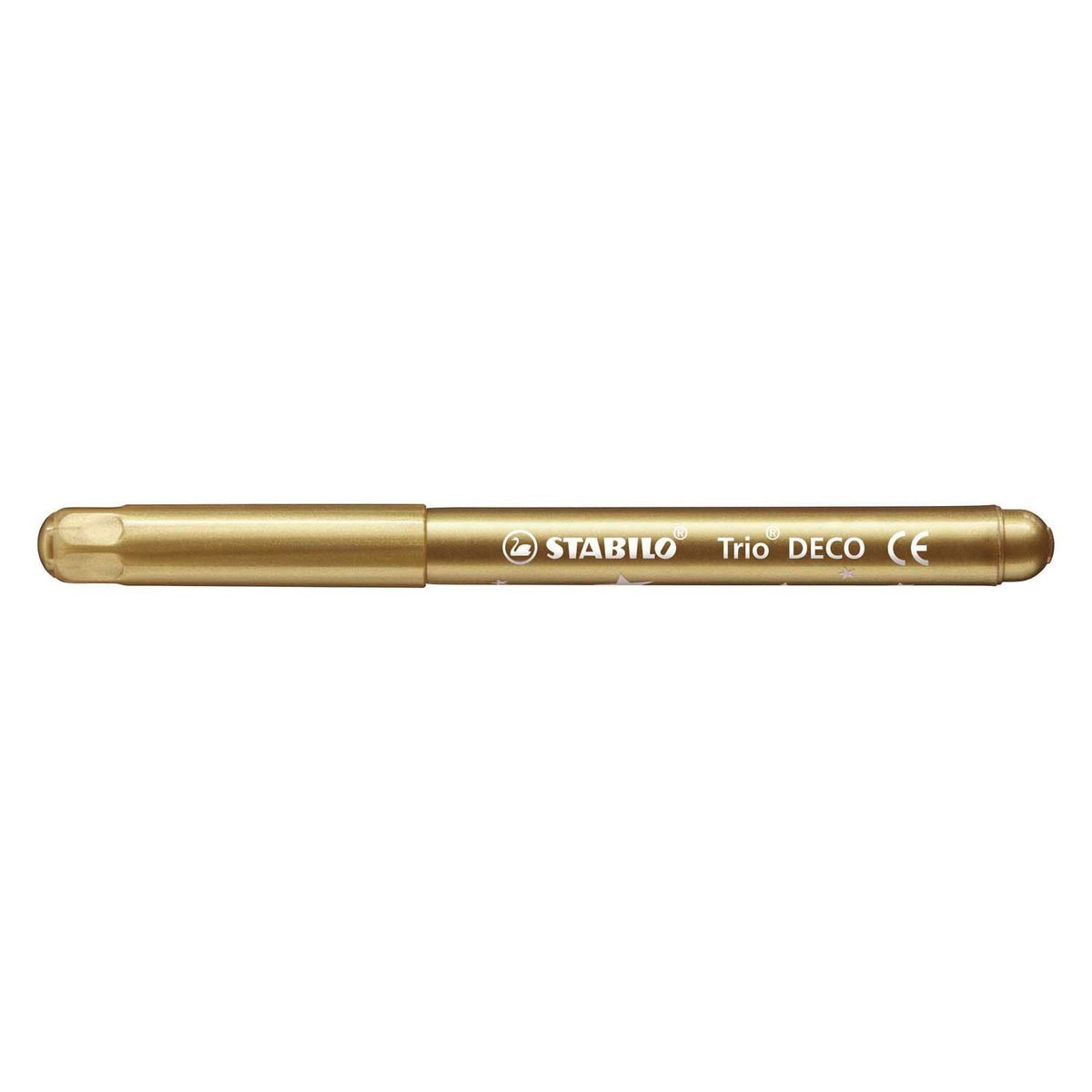 Stabilo trio deco - pennarello metallico - con punta extra spessa 3,0 mm - custodia con 8 colori