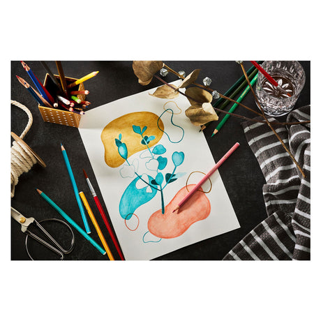Stabilo aquacolor - matite colorate acquerellabili premium - artistiche - custodia con 36 colori