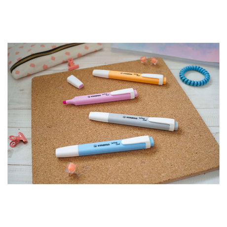 Stabilo swing cool pastel - evidenziatore - set da 8 pezzi