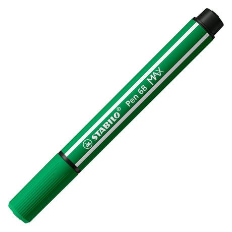 Stabilo pen 68 max - pennarello con punta spessa a scalpello - verde smeraldo