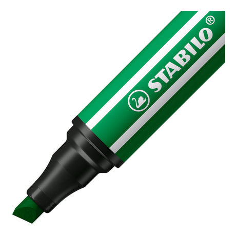 Stabilo pen 68 max - pennarello con punta spessa a scalpello - verde smeraldo