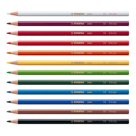 Stabilo color - matite colorate artistiche 12 pezzi