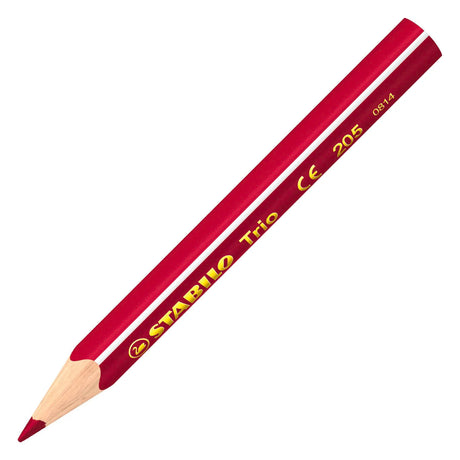Matite colorate ergonomiche corte spesse Trio Stabilo - 12 pz.