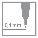Pennarelli Stabilo dr!ver fine - 4 pz.