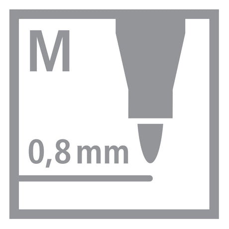 Stabilo dr!ver pennarelli medi - 4 pz.