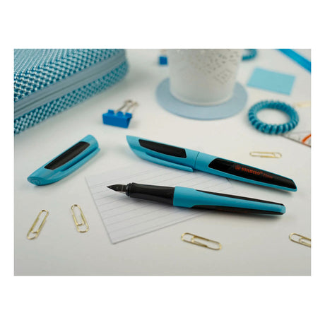 Penna stilografica Stabilo Flow - blu