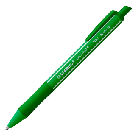 Penna a sfera colorata Stabilo pointball - verde