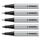 Stabilo creative tips penne artistiche diversi spessori di punta - 10 pz.
