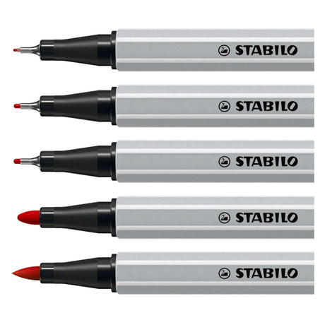 Stabilo creative tips penne artistiche colori classici in custodia di metallo - 30 pz.