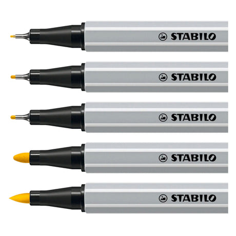 Penne artistiche Stabilo creative tips in custodia di metallo - 50 pz.