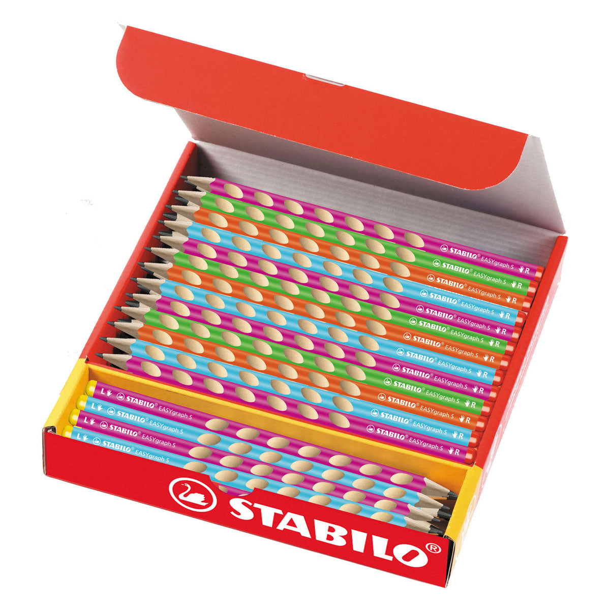 Matite in grafite Stabilo easygraph s school pack - 48 pz.