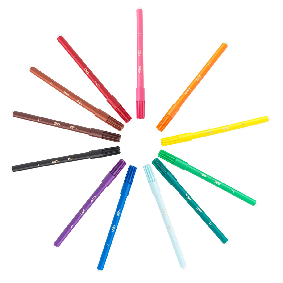 Pennarelli Bic Visa assortiti 12 pz