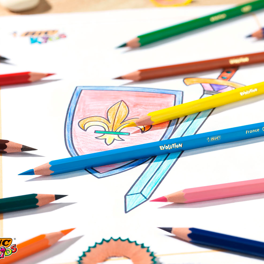 Bic kids ecolutions evoluzione, 144pz.