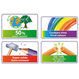 Bic kids ecolutions evoluzione, 144pz.