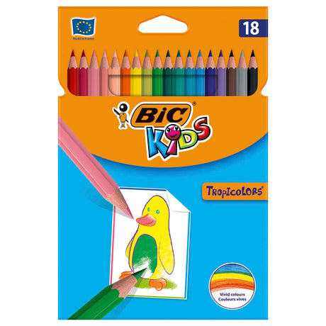 Bic kids tropiccolors, 18pz.
