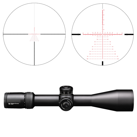 Cannocchiale da puntamento Vortex strike eagle 5-25x56 ffp, ebr-7c (mrad)
