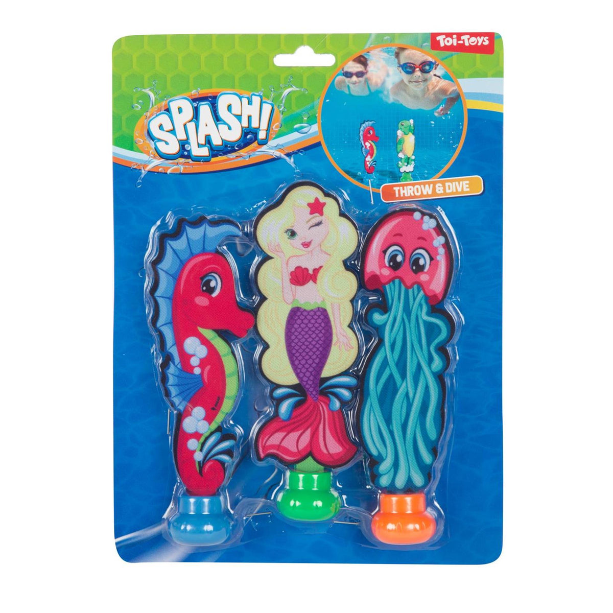 Toi-toys toi giocattoli splash diving pesce dolce mare