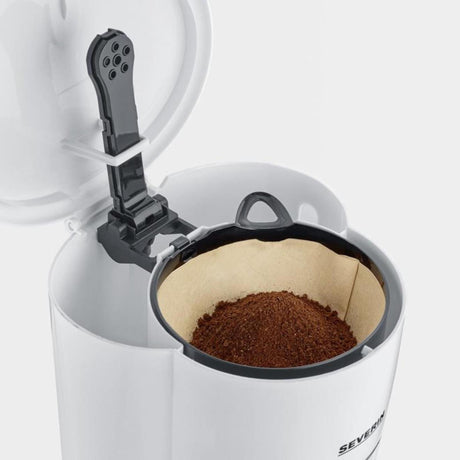Caffettiera Severin 10 tazze 900w bianca
